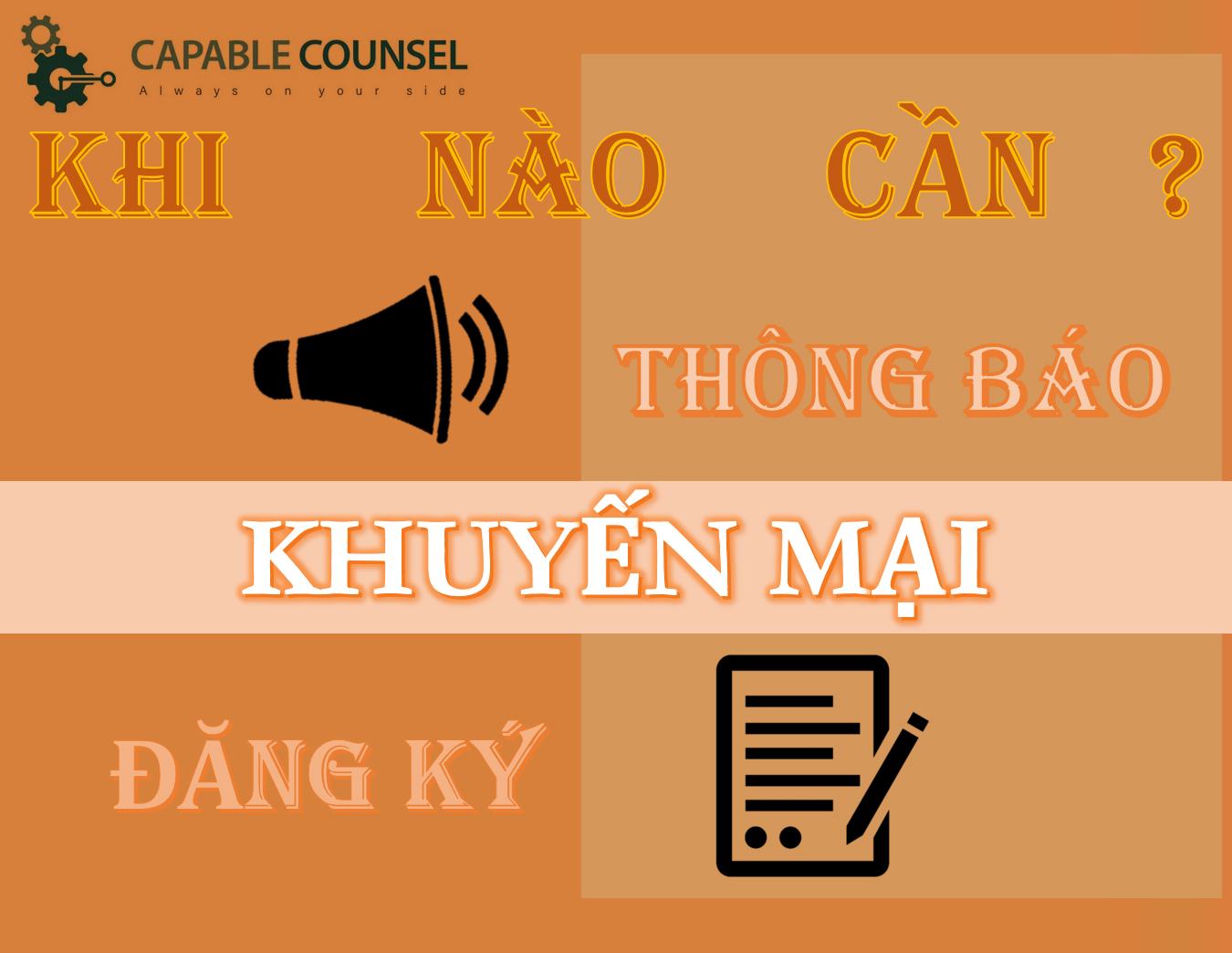 khi nào cần thông báo khuyến mại và đăng ký khuyến mại